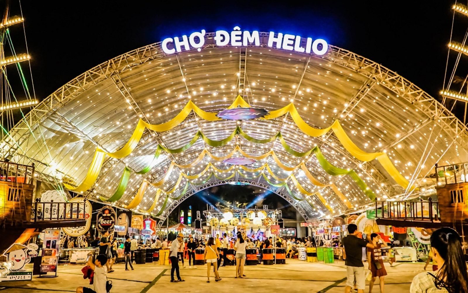 Helio 夜市：峴港在地人逛的夜市